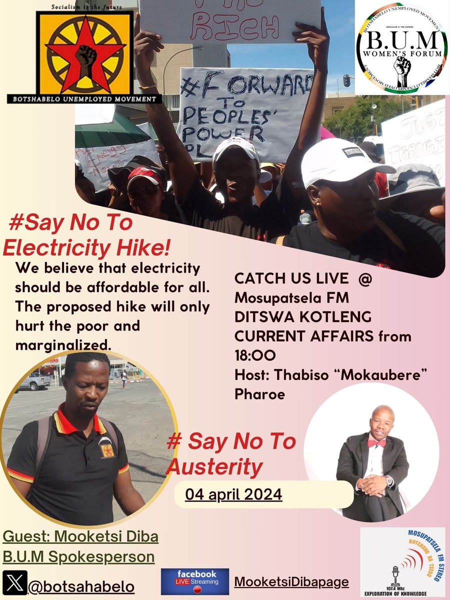 Botshabelo Unemployed Movement(B.U.M) (@botsahabelo) on Twitter photo 