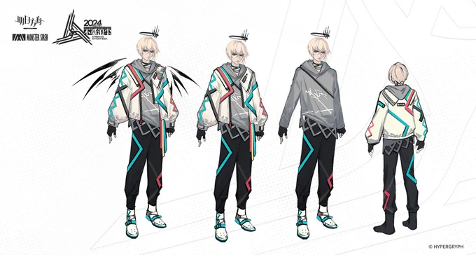 2024 #アークナイツ #音律聯覚 -不覓浪塵-ご覧ください、黒いリズとカラフルフェデリコ 