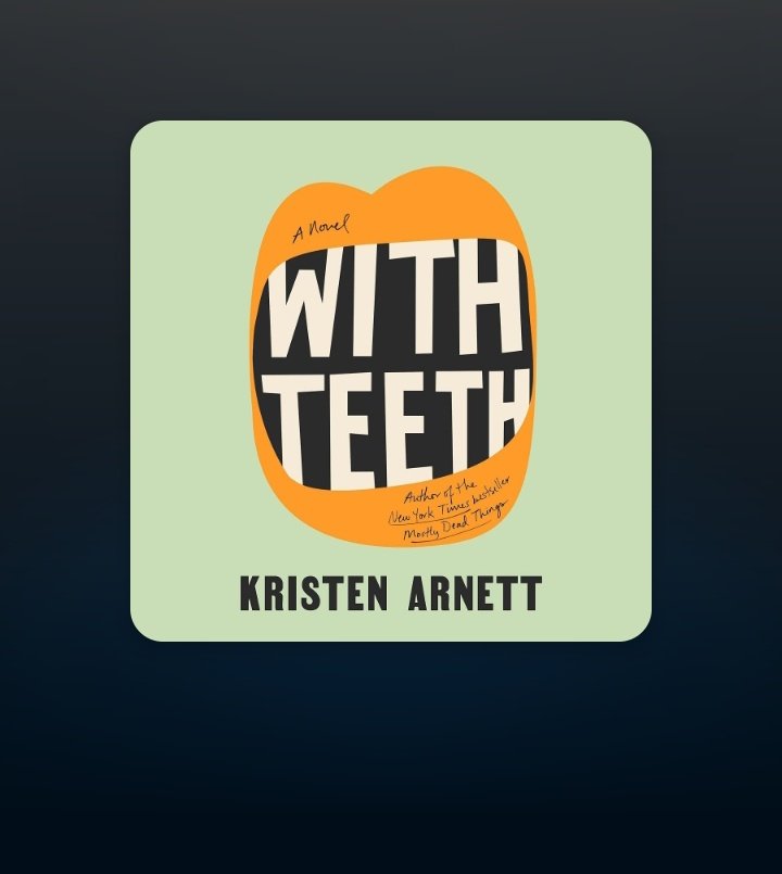Cellderland's tweet photo. Idk what I was expecting, but it wasn't this! Thought it was a thriller. don't even know how to describe it.
Was lost, but now I'm just sad. I def identify with the MC too much, a detached life just floating with the breeze, not really feeling, or feeling it all.
#Withteeth https://t.co/CGhR9LVAoB