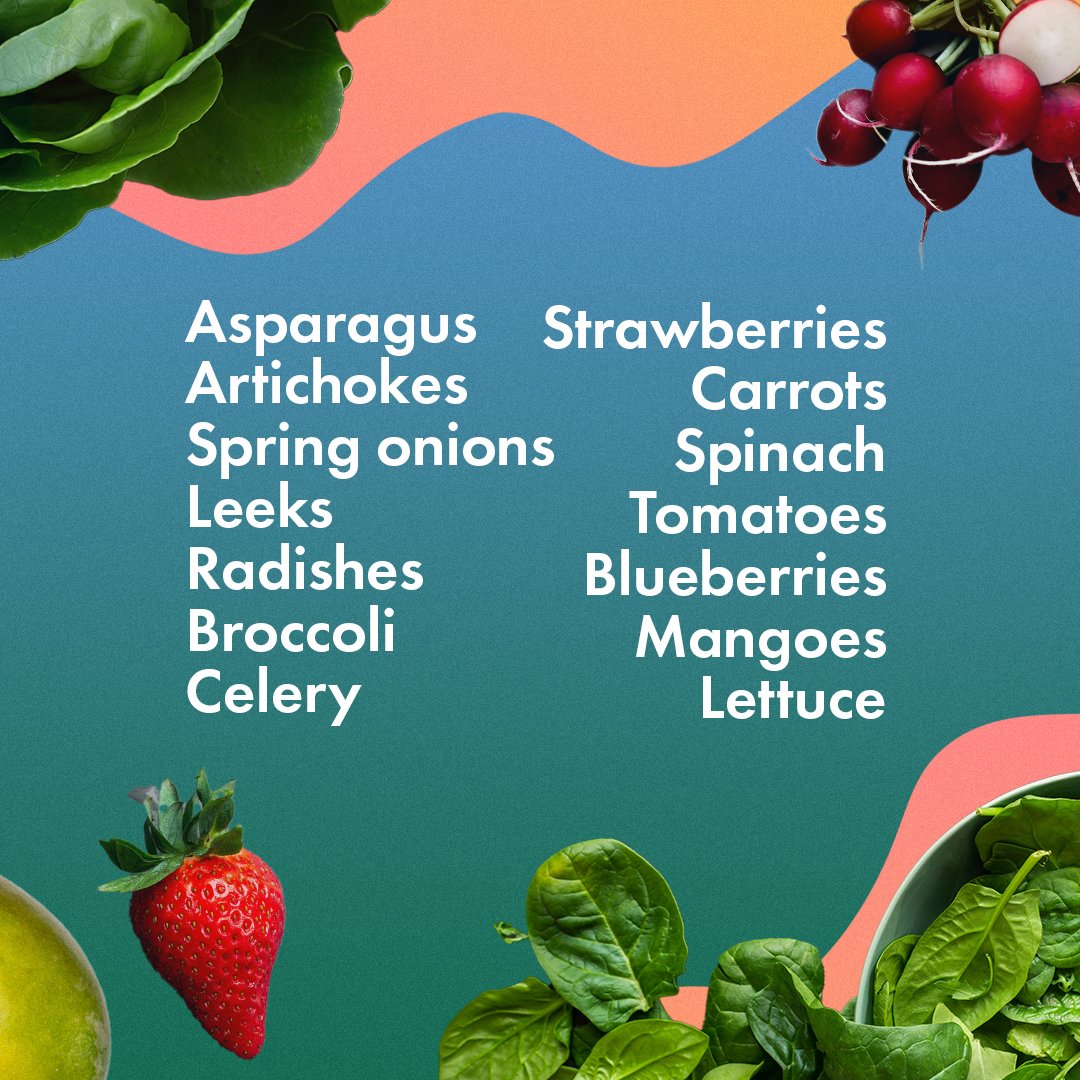 🌸🍃At the World Food Forum, we're celebrating the bounty of spring with its array of seasonal fruits and vegetables! This season offers a unique opportunity to savor the freshness and flavors that nature graciously provides, from vibrant strawberries to crisp asparagus. 🍓🥦