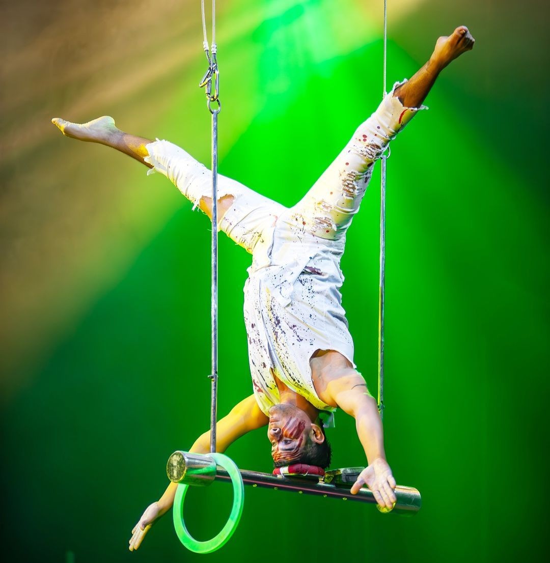 Watch a one of a kind scary production Paranormal Cirque at the MoCo Agricultural Fairgrounds. Tickets are still on sale for Apr 4-7! Note: This event is Rated-R. Event info here: events.visitmontgomery.com/event/paranorm… #VisitMoCo #ParanormalCirque