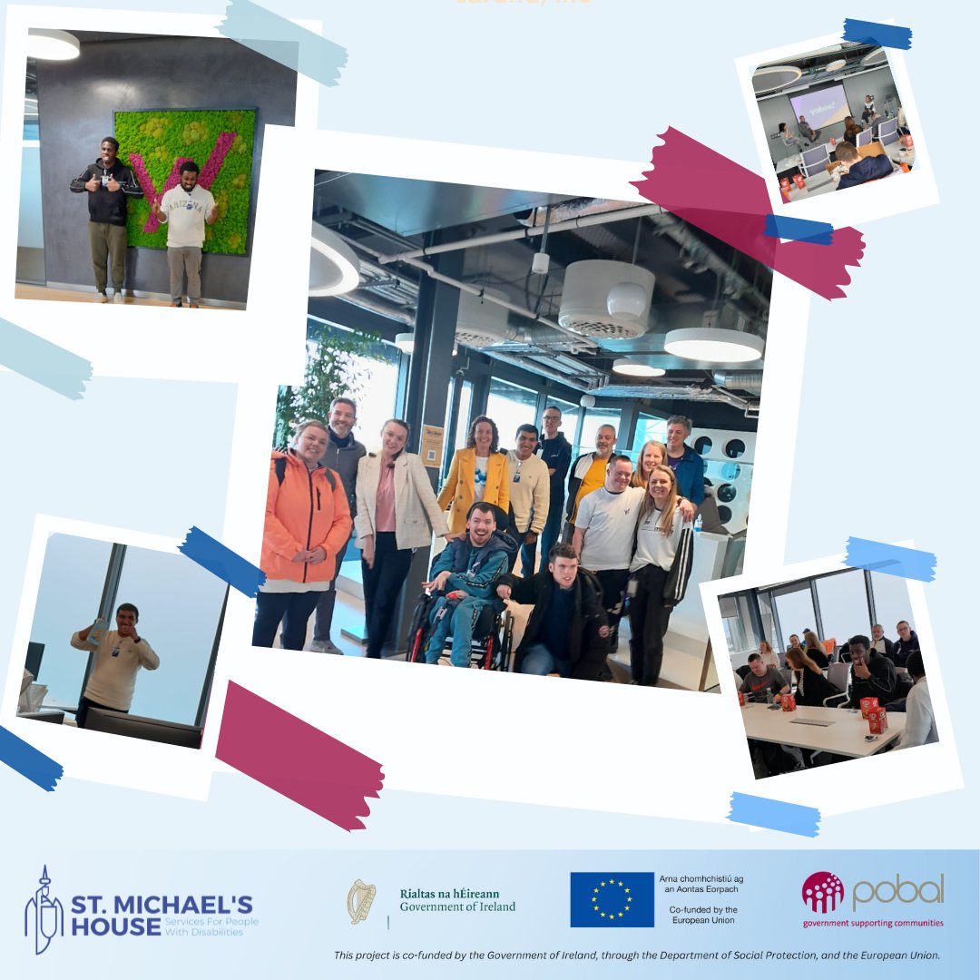 It's #WorkAbilityWednesday! Thank you to the team at Yahoo for welcoming some of our job seekers into their offices for a Job Shadow Day. This project is co-funded by the Government of Ireland, through the Department of Social Protection, and the European Union #SMH #SMHGoals
