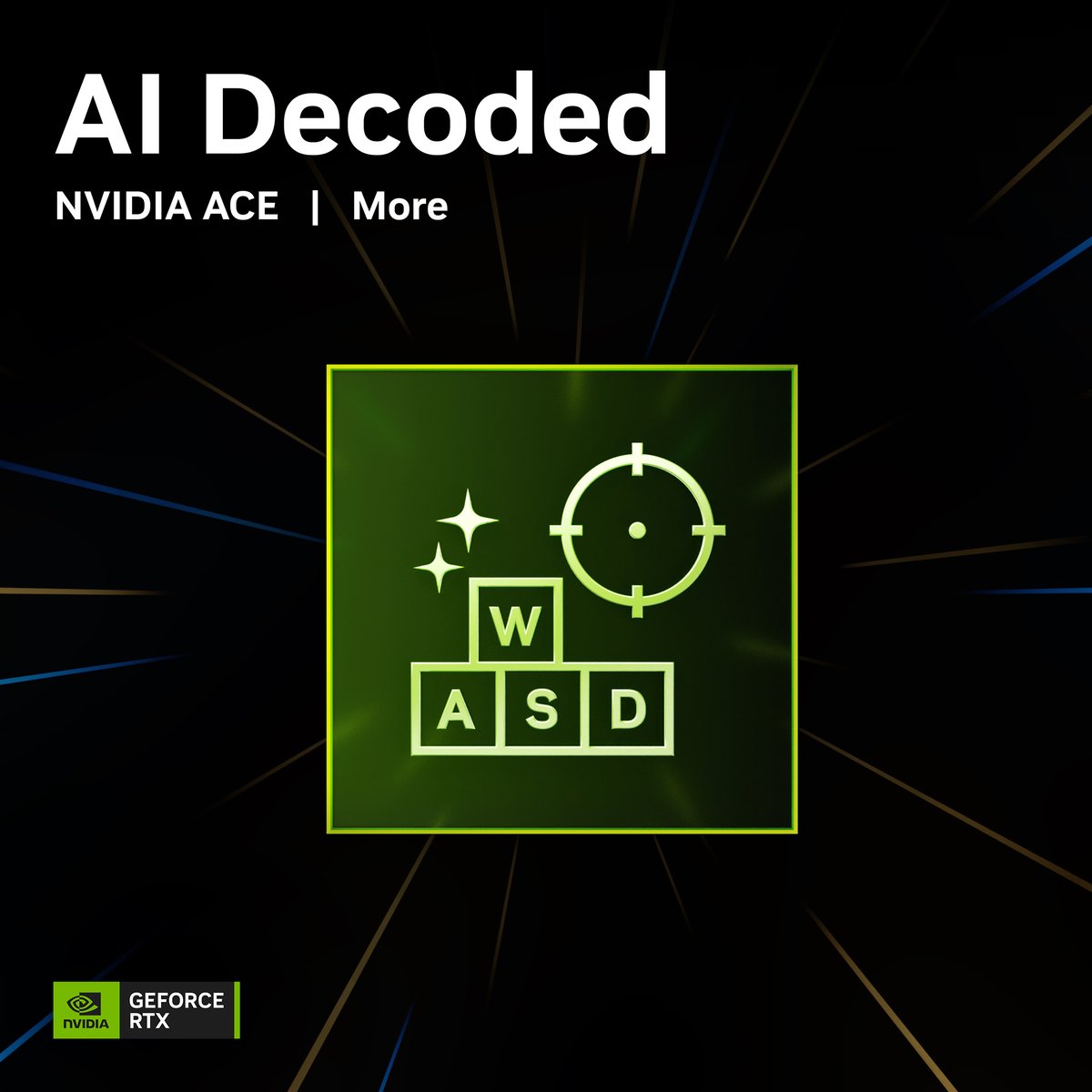 Game characters are leveling up thanks to AI. ⬆️ This week's #AIDecoded blog takes a deep dive into how NVIDIA ACE technology brings NPCs & digital characters to life. Plus check out how gamers benefit from other #AIonRTX tools like DLSS & RTX Remix 👉 nvda.ws/3vtmvGx