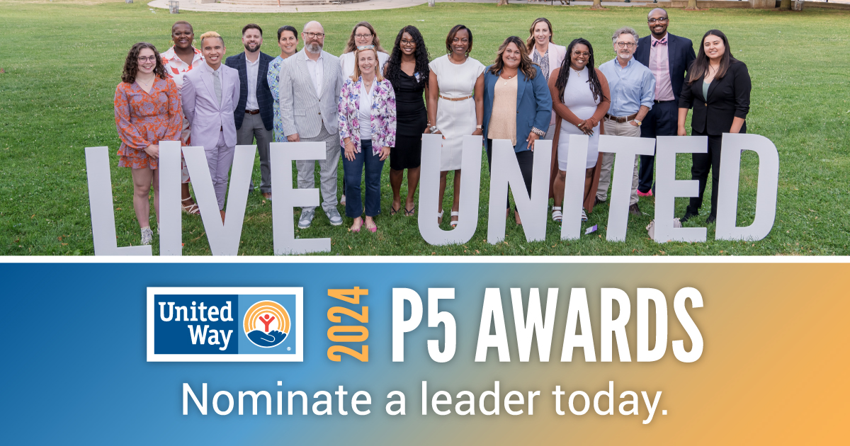 Do you know a leader in their 20s, 30s, and 40s that is making extraordinary commitments to leadership, volunteerism, mentoring, and philanthropy to our local nonprofit community? Nominate them for our Philanthropic 5 (P5) Awards! unitedwaygmwc.org/P5
