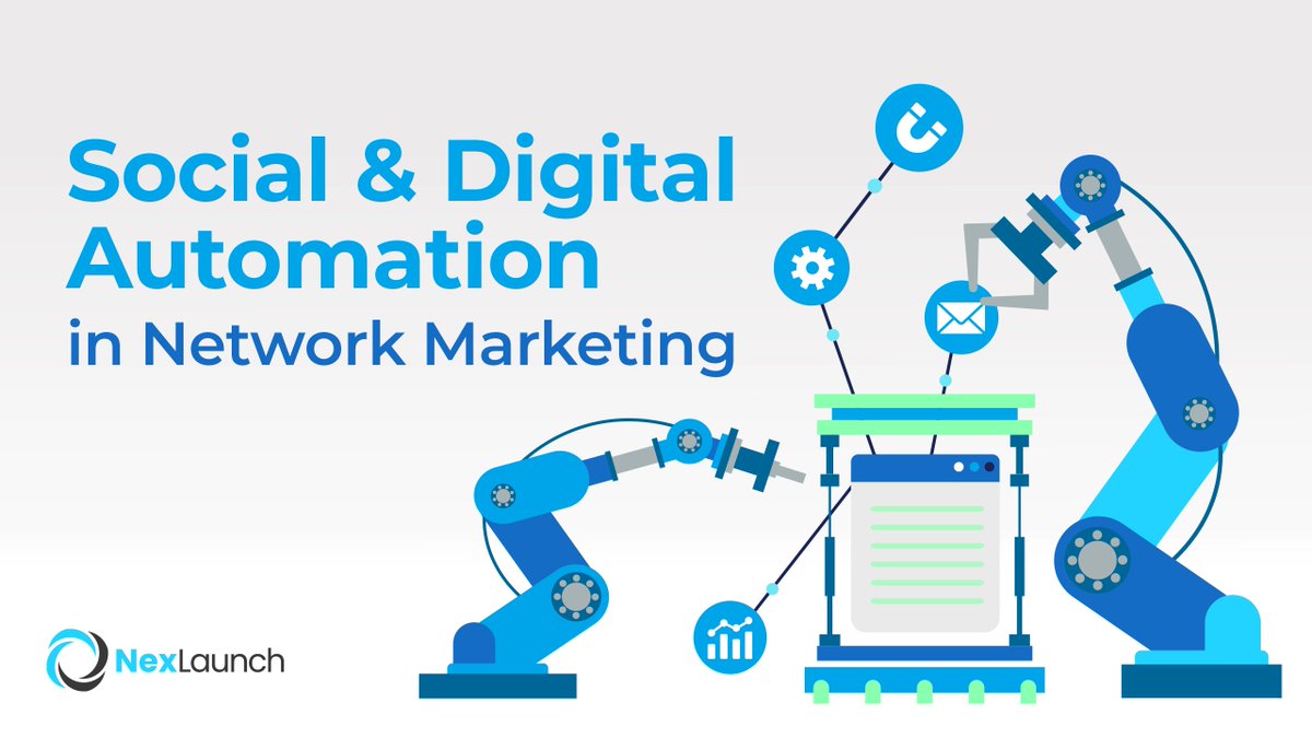 Tired of juggling #networkmarketing tasks? Automate repetitive stuff & focus on building relationships! Our latest blog explores how social & digital automation can boost your business. Read here: nexlaunch.com/social-digital… #NexLaunch #NexLaunchblog