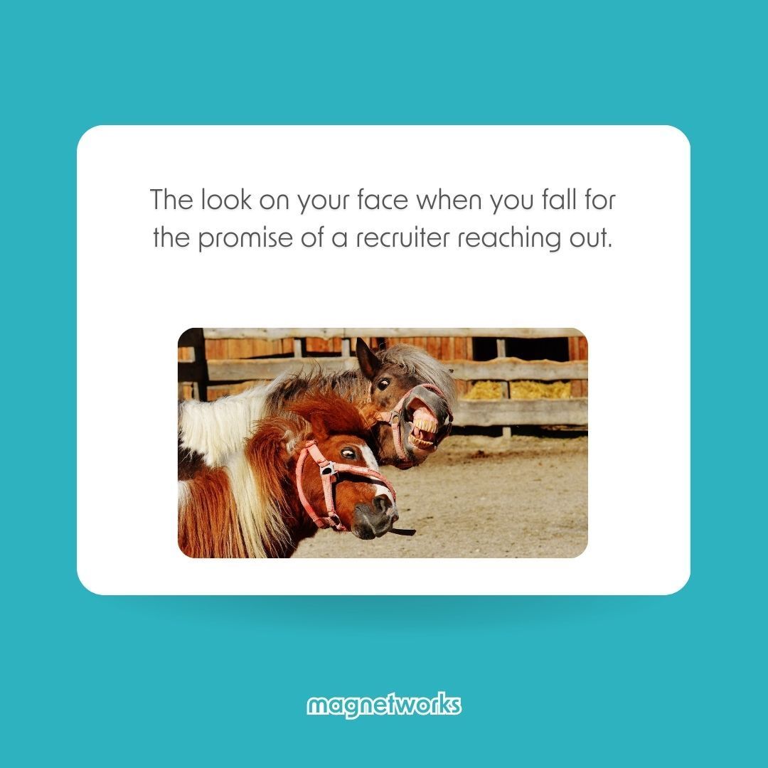 magnetworks_co's tweet photo. Trust us - it's not a good look. 

#youngcompany #recruiter #recruiting #associaterole https://t.co/eSZsuI52tX