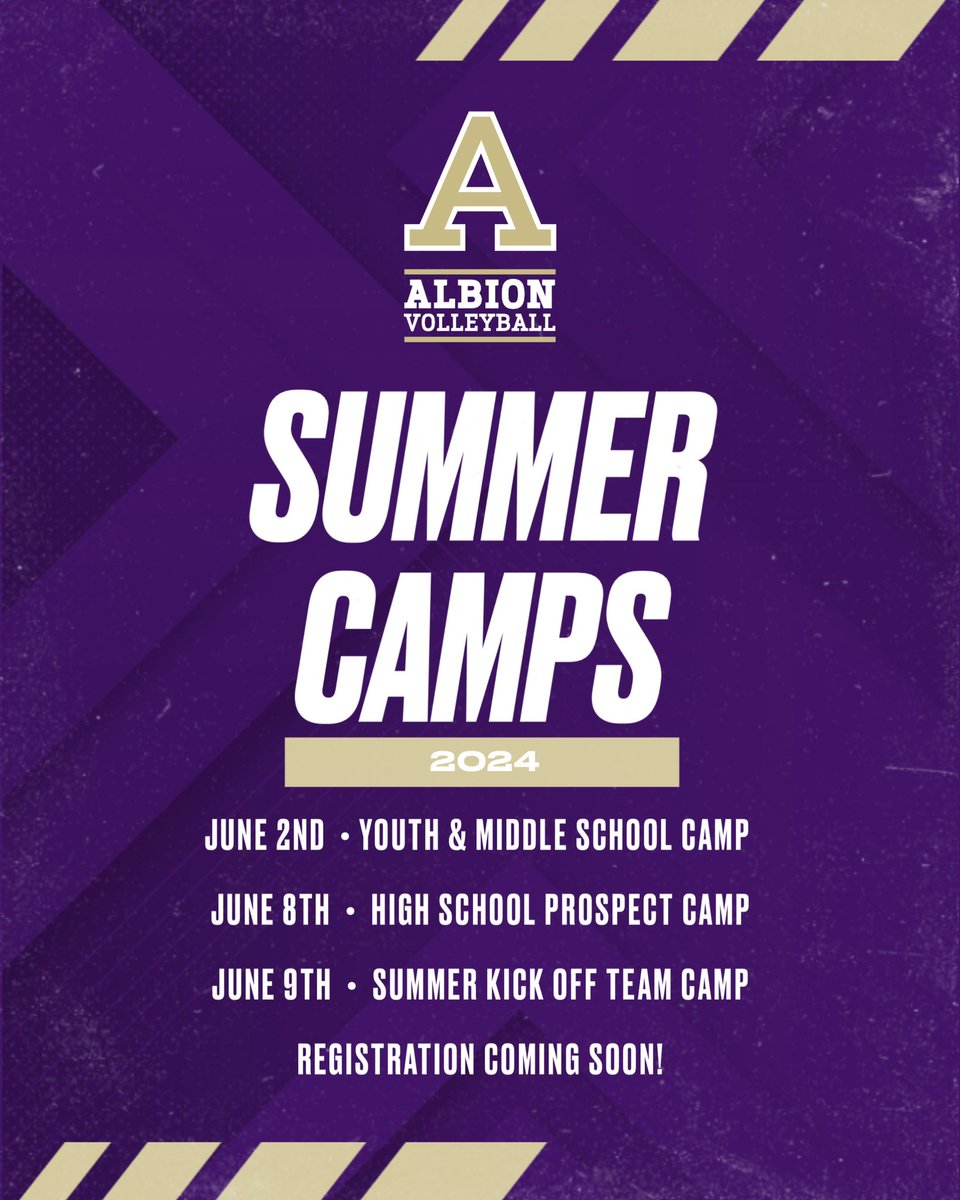 AlbionVball's tweet photo. Registration is live!

https://t.co/m3bxZ0Vrj0 https://t.co/3kGPi2n3QA