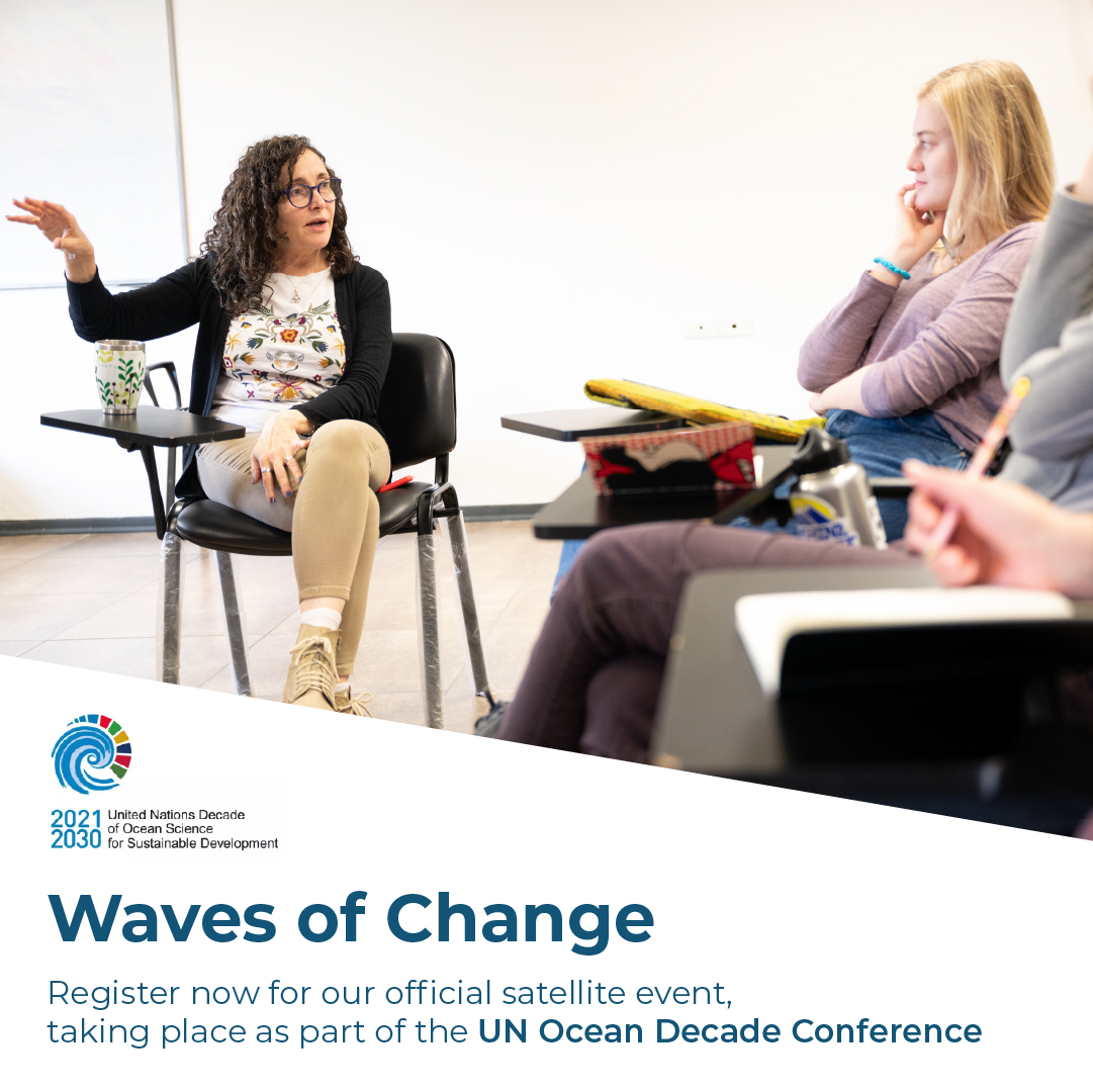Don’t forget! We’re hosting a World Cafe Satellite Event Apr. 8 along with @EarthEcho @OPJEB1 @ECOPCanada @ImpactHubBCN at the UN Ocean Decade Conference in Barcelona to encourage conversations about a youth-driven Sustainable Blue Economy! Register now at bit.ly/3TFoLCG