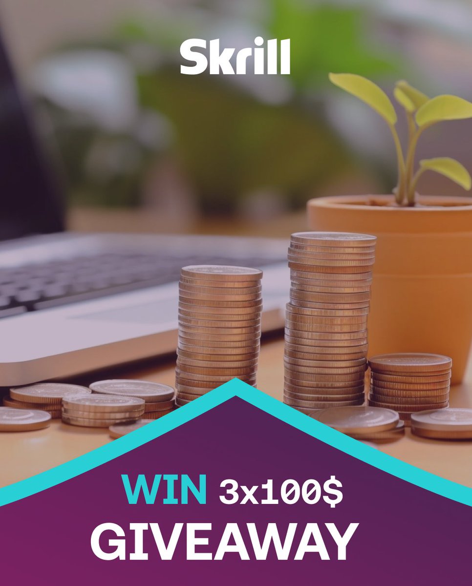 #GIVEAWAY TIME: Hello to Spring savings! Enter now for a chance to win 3x100$* in your Skrill digital wallet! 💳 Head over to our Instagram (@skrill) to enter the giveaway: utm.io/ugJj2 *T&C´s apply & can be found in the link above. #digitalwallet #win #money