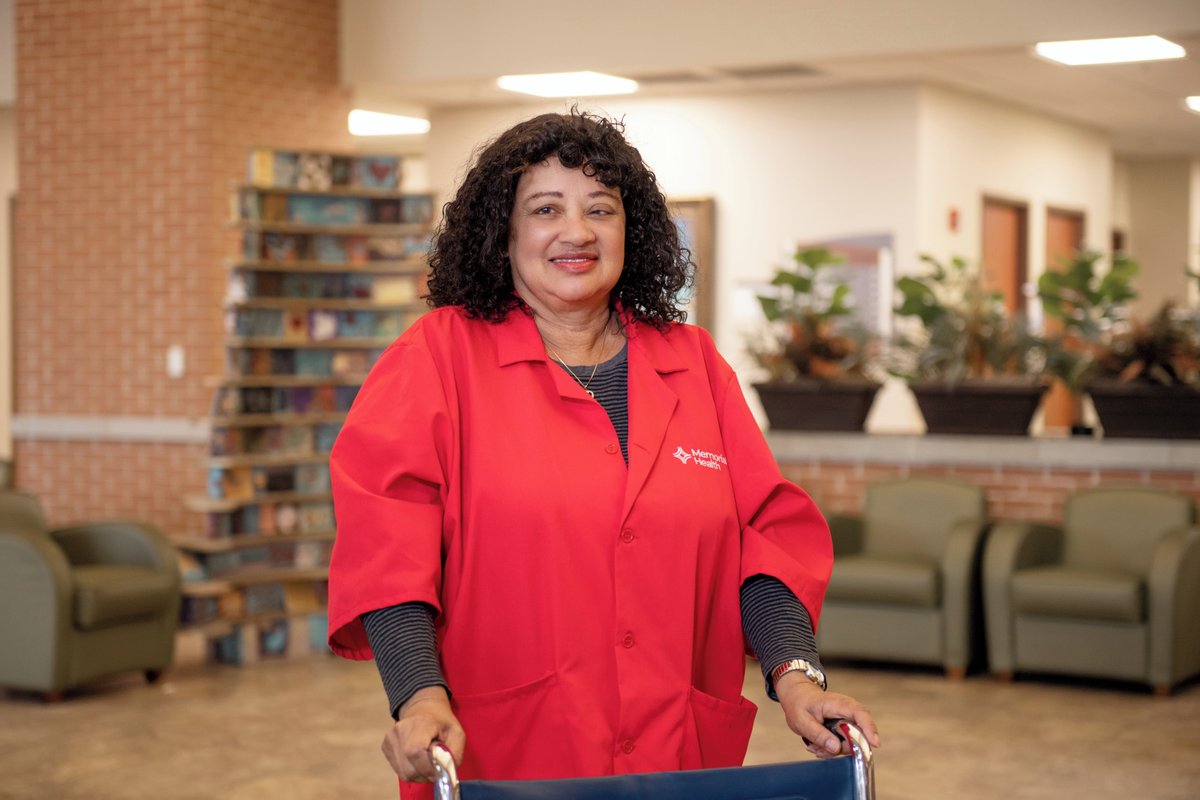 #volunteer DMH volunteer Rita LaGrone welcomes patients at the Cancer Care Center, escorting them to appointments since 2019. You might have seen her during COVID-19 as an entrance attendant smiling behind her mask! Want to volunteer? mh.social/GB4J50QGQgH