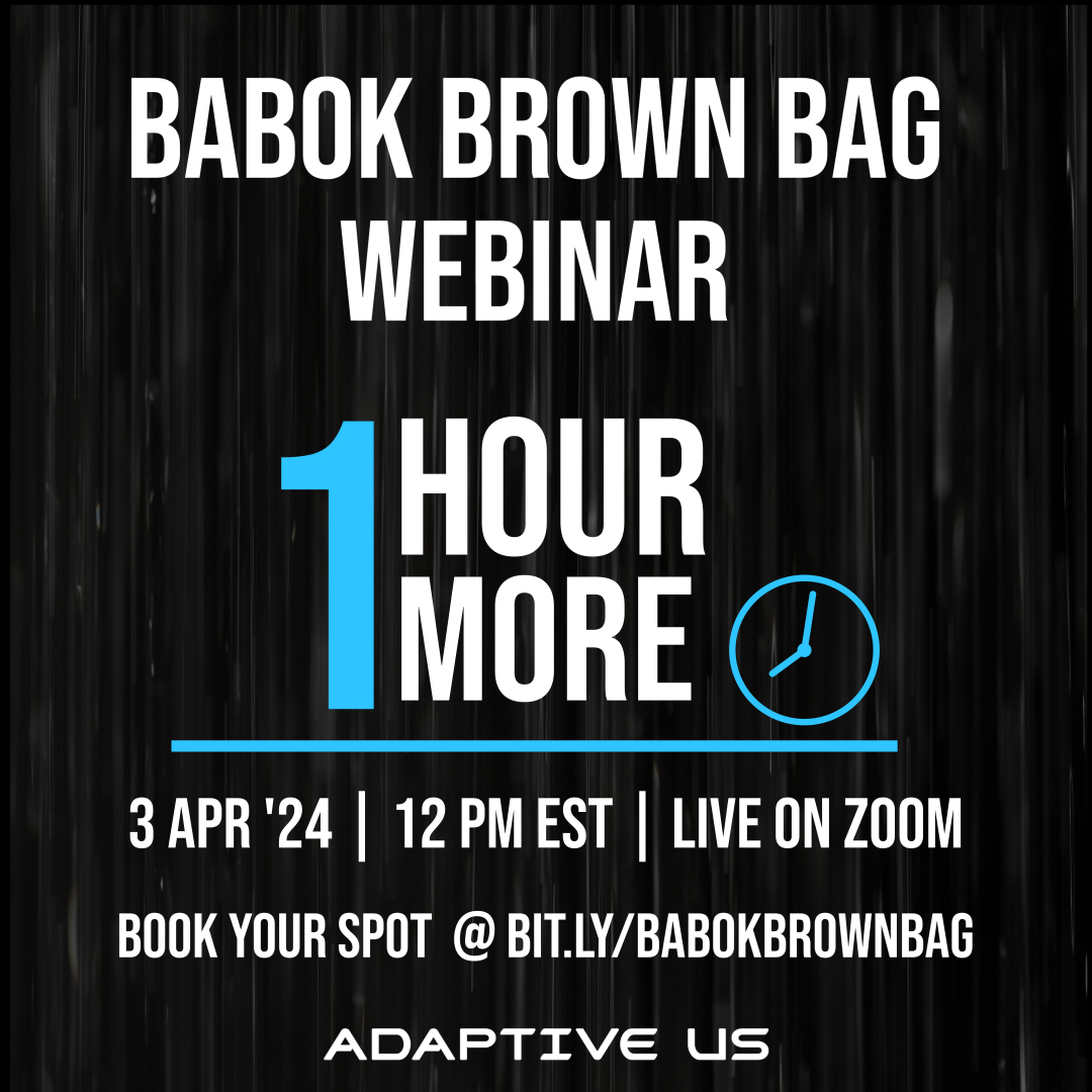 lnmishra's tweet photo. Attend our #BrownBag #Webinar and get a clear insight on #BABOK
For all those trying to master BABOK to examine and understand its nuances, this webinar is a MUST ATTEND!
Book Your Spot @ https://t.co/igN9eHdzcc
#adaptiveus #iiba #ba #baot #businessanalysis https://t.co/l6Crxs7O1W