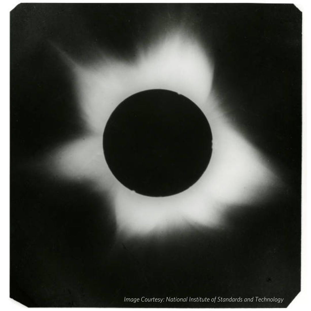 In 1936, a team of <a href="/NIST/">National Institute of Standards and Technology</a> researchers, including optical physicist Irvine Gardner, joined National Geographic Society to observe June solar eclipse with a 9-inch astrographic lens Gardner designed. He has 9 patents, including for the wide-angle binocular telescope &amp; range finder.