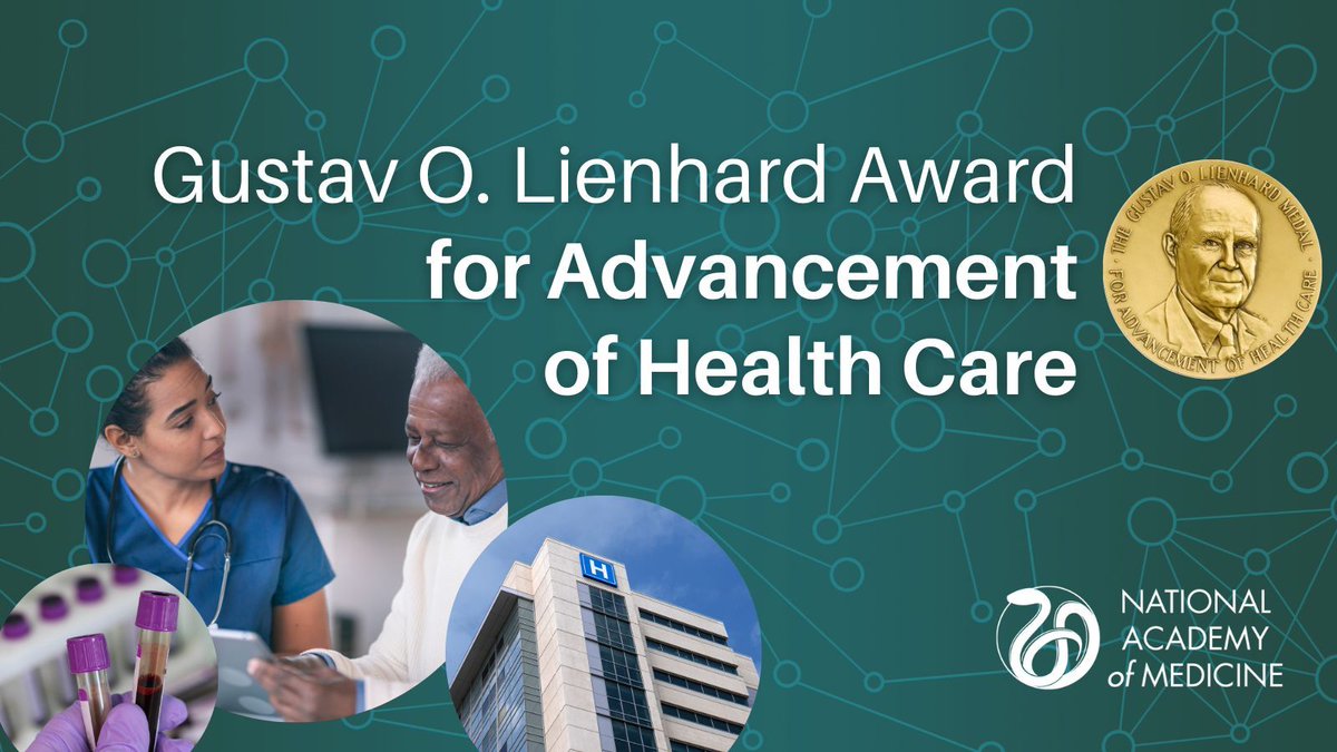 Do you know someone who has improved health care services in the U.S.? Nominate them for the NAM's Gustav O. Lienhard Award: bit.ly/47Fcpzj