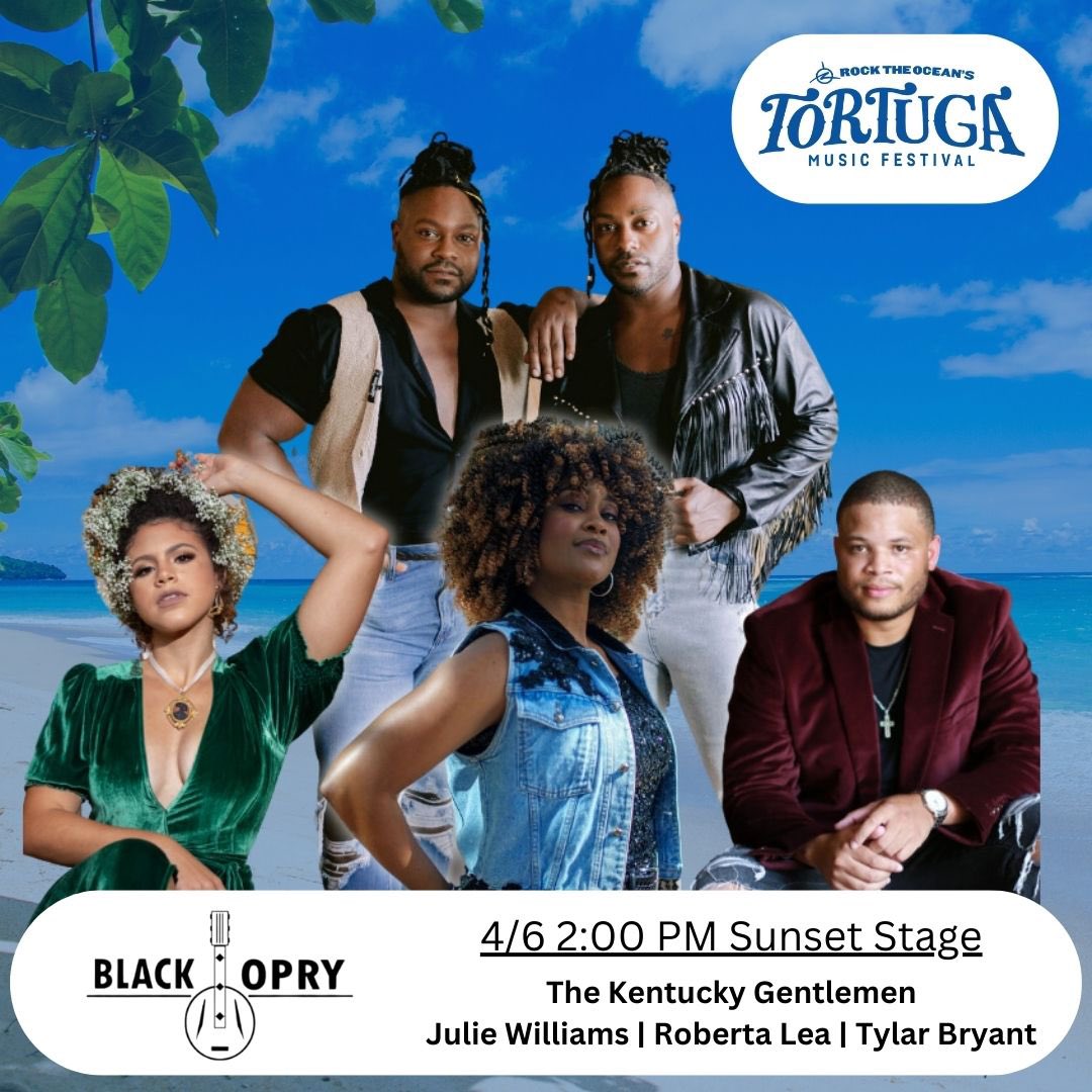 We’ve so excited to be bringing some folks with us to @festivaltortuga on Saturday afternoon! If you’re coming, let us know! Lineup: @theKYGentlemen @j_w_music @iamrobertalea @TylarBryant