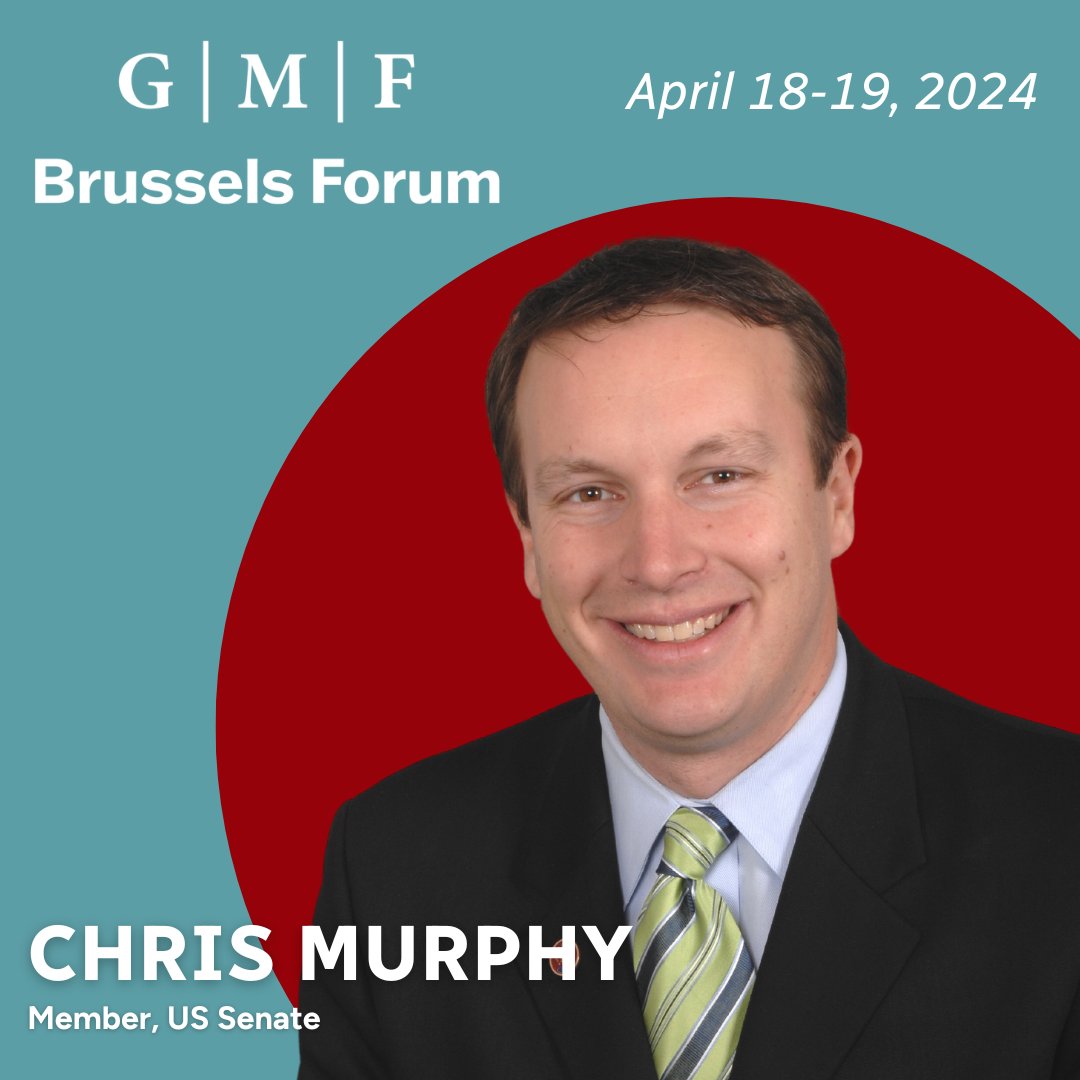 🎤 We are proud to welcome esteemed Members of Congress as #BrusselsForum2024 speakers: - @jahimes, - @ChrisMurphyCT - @RepMikeTurner - @RepHoulahan Join us virtually April 18 & 19th: bit.ly/498lgdm