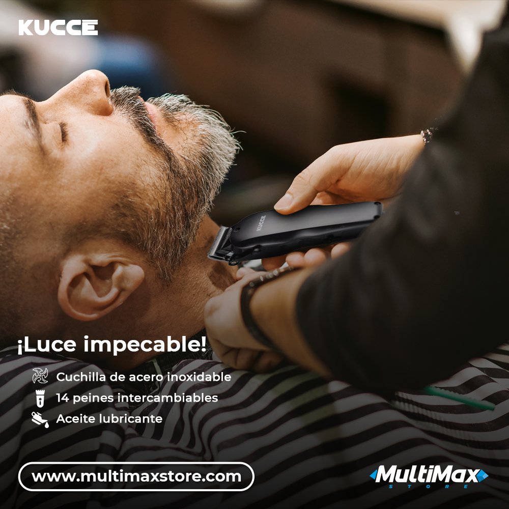 Multimax_Store's tweet image. ¡Luce impecable!🔥

Moldea y prepara tu barba para cualquier ocasión, con la afeitadora #Kucce de 14 piezas, con cuchillas de acero inoxidable.😉

multimaxstore.com

#MultiMaxStore