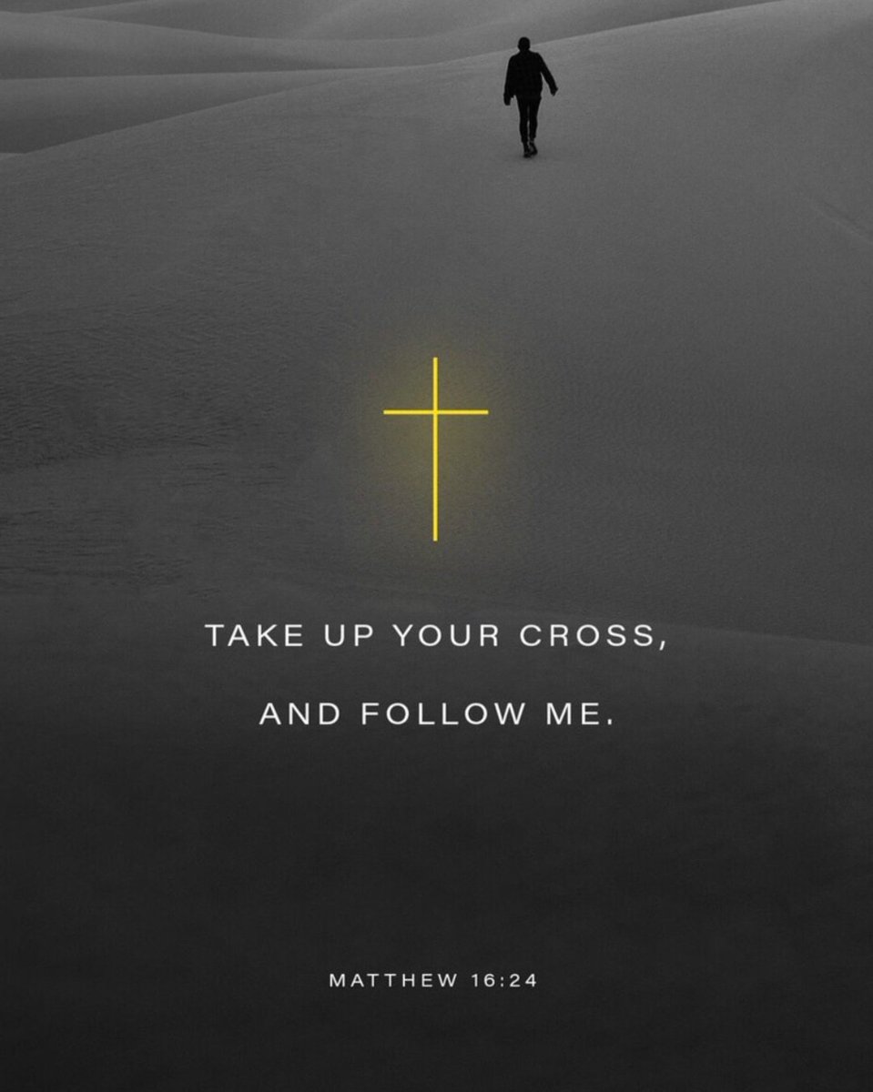 Jesus said to his disciples, “Whoever wants to be my disciple must deny themselves and take up their cross and follow R̶e̶l̶i̶g̶i̶o̶n̶, a̶ P̶r̶i̶e̶s̶t̶, a̶ P̶a̶s̶t̶o̶r̶, t̶h̶e̶ P̶o̶p̶e̶, M̶a̶r̶y̶ me.