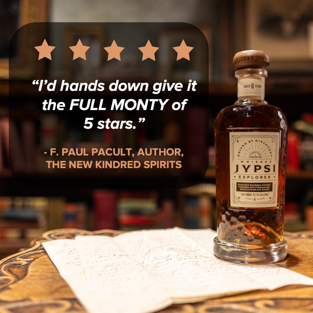 The reviews are rolling in and to say we’re honored is an understatement. Cheers to great taste 🥃

#WhiskeyReviews #PaulPacult #WhiskeyLovers #WJExplorer #WhiskeyJYPSI