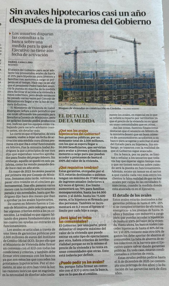 En #Andalucía centenares de jóvenes ya han podido hacer realidad el sueño de acceder a su primera #vivienda gracias a los avales hipotecarios de <a href="/AndaluciaJunta/">Junta de Andalucía</a>. 

Frente a las promesas de #Sánchez, los hechos. 

El Gobierno de <a href="/JuanMa_Moreno/">Juanma Moreno</a> funciona.