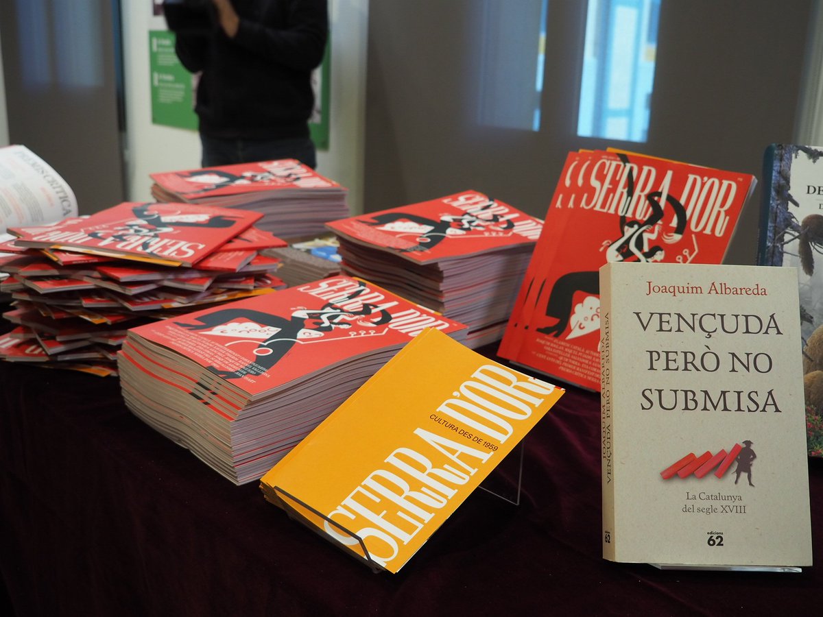 Premi Crítica 'Serra d'Or de Recerca 2024 (Humanitats) per al Dr. Joaquim Albareda Salvadó, pel llibre 'Vençuda però no submisa: la Catalunya del segle XVIII'. BRAVO! 👏👏 @Ed_62 @serra_dor