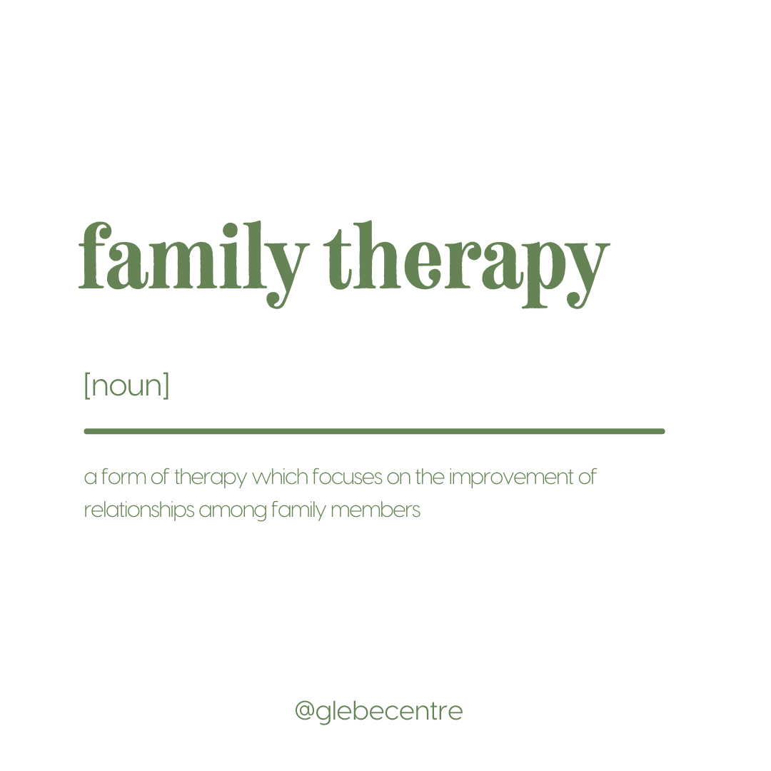 Glebe_Centre's tweet photo. This week's #glebedefinition is Family Therapy. 📖🌿🤍

Please note all #glebedefinitions are limited descriptions for educational purposes, and diagnosis is always based on the context of the individual involved. Diagnosis can only be obtained through a qualified practitioner. https://t.co/kkt0KIlG1z