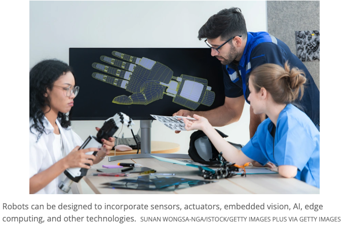 Designing robots was always a task that required a variety of skills. Today's design approach has a few new twists and turns. 

So what has and hasn't changed in the basic design of #robots? Click the link to find out. You may be surprised! utm.io/ugLAo