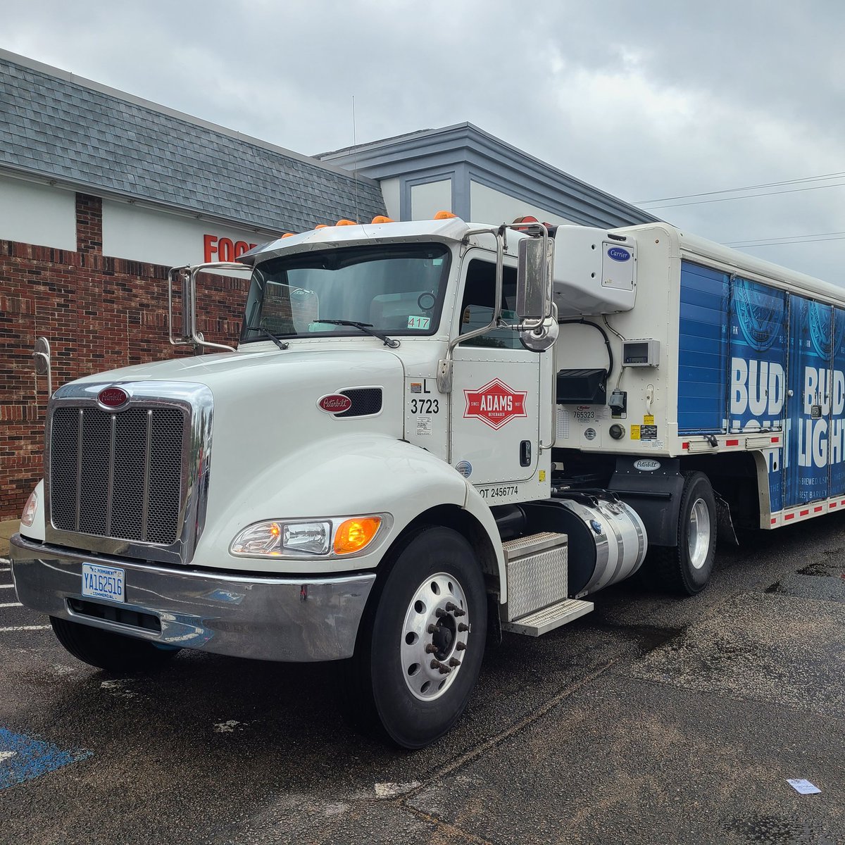 Once again the Adams Beverage Company from Lumberton has chosen to park and block the Handicap Parking at CVS on Bragg Blvd! Took up all four Handicap spaces and blocked the ramp to the Sidewalk! Shame on Bud Lite!