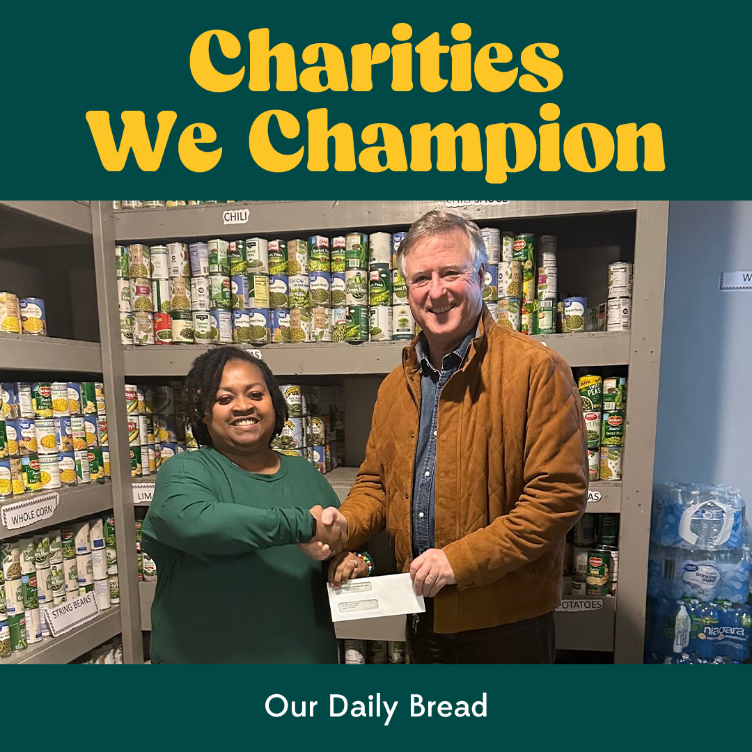 We're proudly supporting Our Daily Bread's mission to end hunger and promote health in our community. #CharitiesWeChampion #SFChamp #PGATOUR