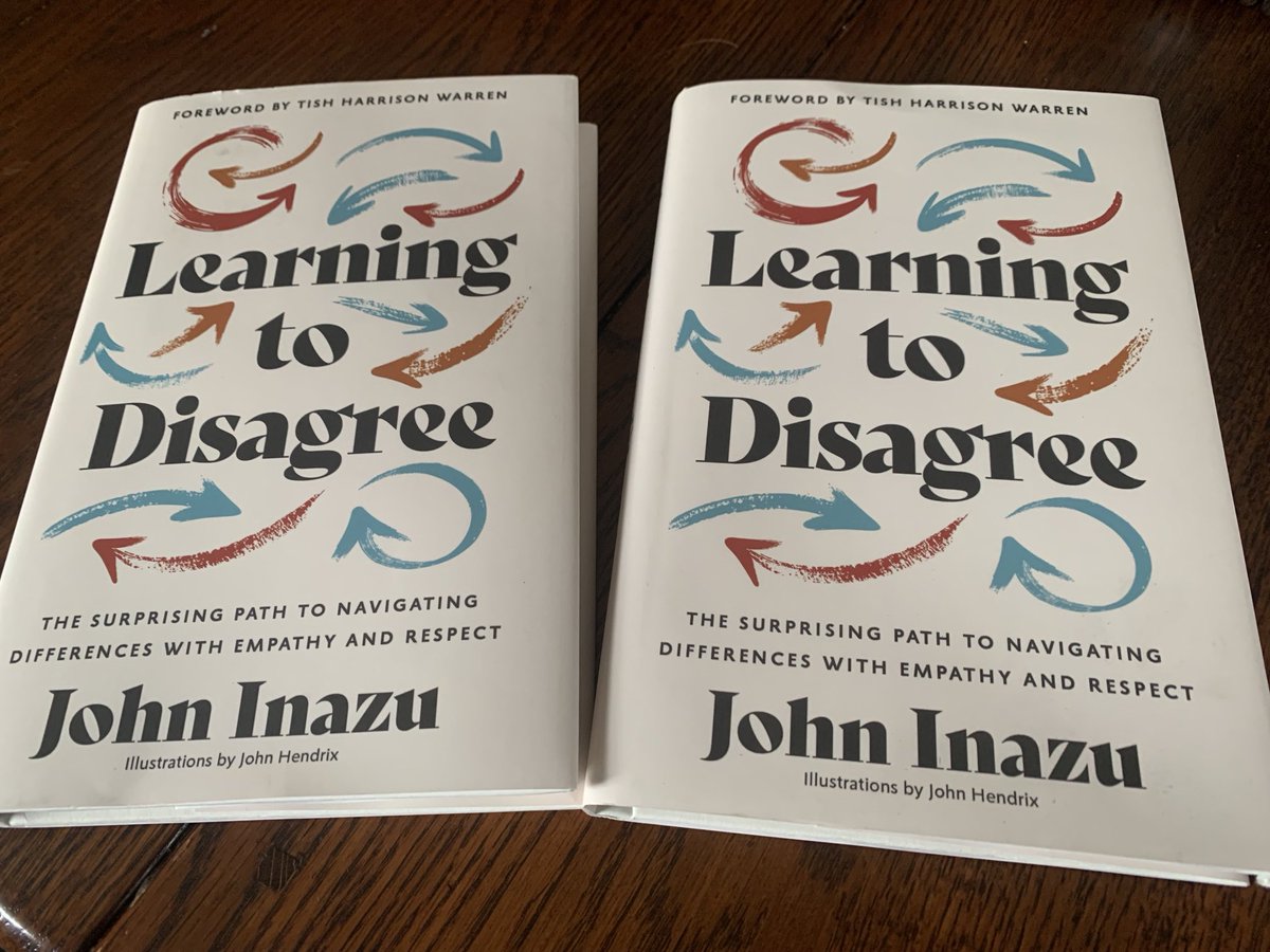 Very excited for the release of my friend ⁦⁦@JohnInazu⁩’s book. So excited that I apparently got two copies of it. Maybe I need the lesson doubly bad.