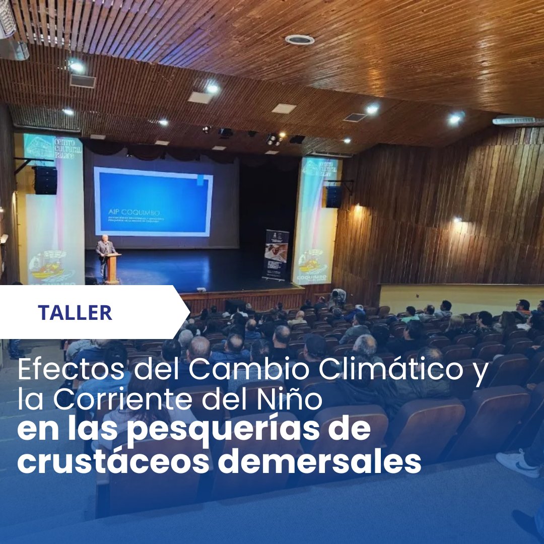 Se realizó taller para abordar temáticas sobre el Cambio Climático, como el monitoreo de las pesquerías, el cambio en el comportamiento y distribución de los recursos, aparición de nuevas especies y su relación con los cambios ambientales. 🌊🦐🌎