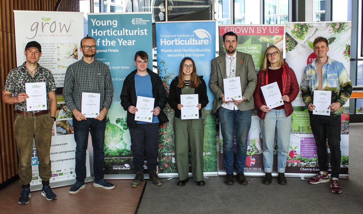 Congratulations to Horticulture student Tom Eagling, an Eastern Regional Finalist in the @CIHort Young Horticulturalist of the Year competition. A fantastic achievement, more than holding his own against older students who have studied to a higher level. #YHOY 🌱👏👏