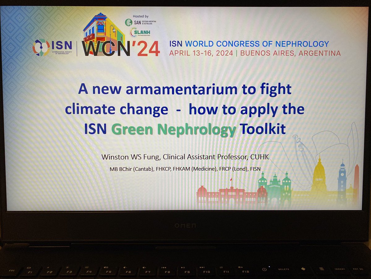 Less than 2 weeks to go! I welcome everyone to join our ELP x Green-K session on Green Nephrology! Sun 14 Apr 12:15 - 1:15pm Hall D Do join, we’ve got a planet to save! @ISNWCN @ISNkidneycare #ISNWCN #ISNELP