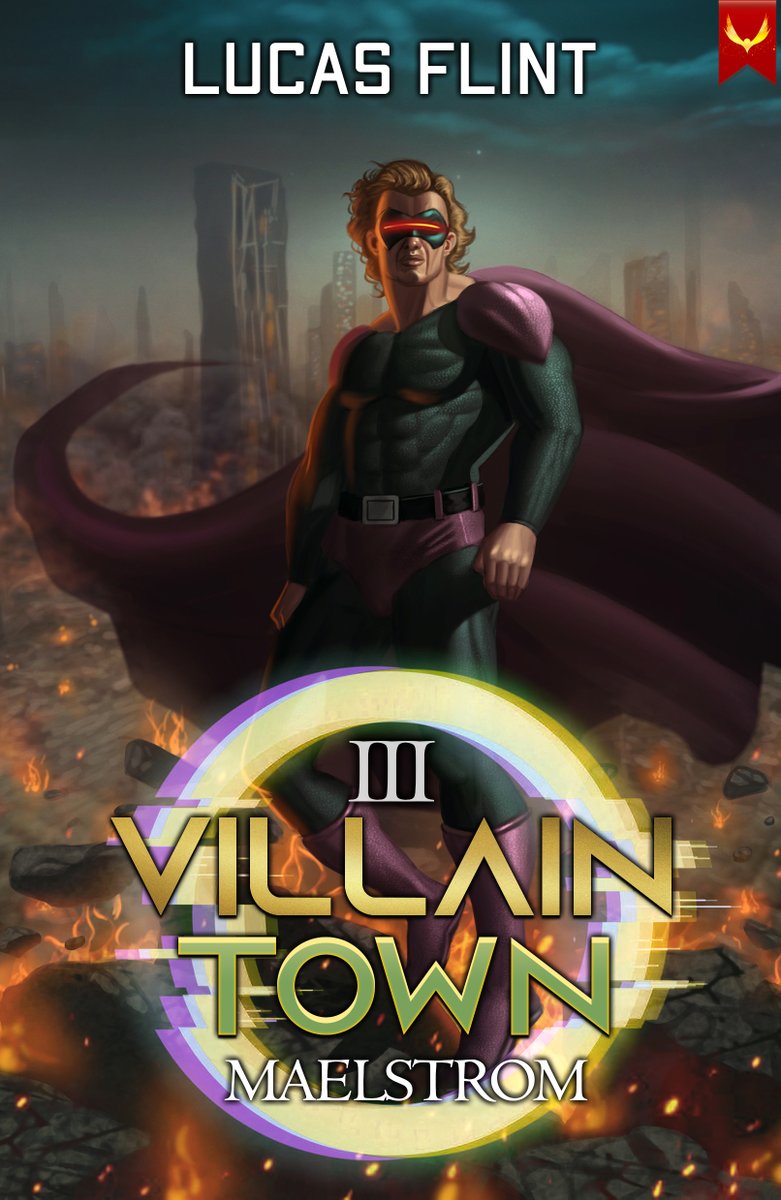 The third and final Villain Town book, Maelstrom, is now available from @AethonBooks! Read the post on my website for more details: lucasflint.com/new-release-vi…

#superheroes #LitRPG