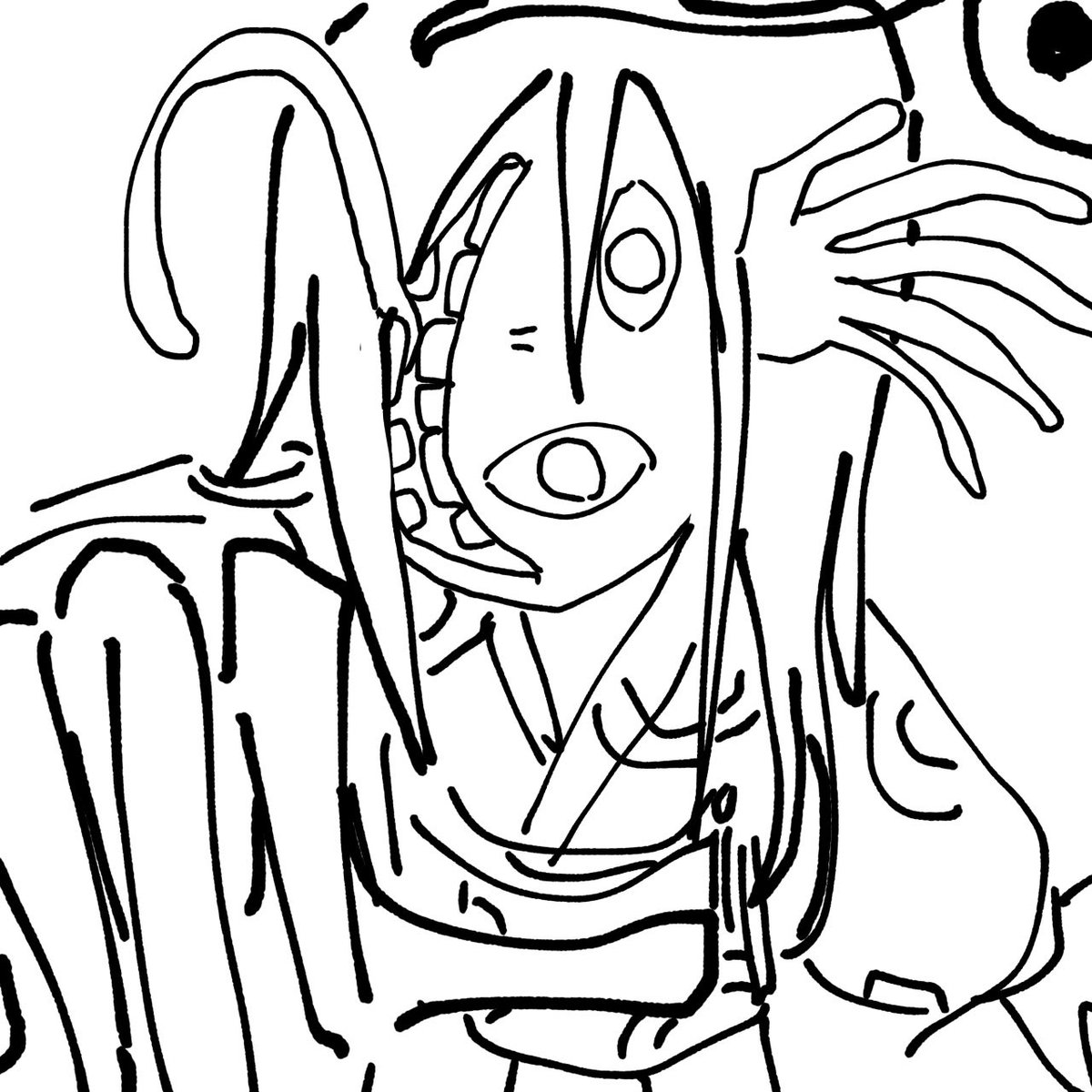 nukarumi's tweet photo. 私がスマホで絵を描くとこうなる_(:3」z)_ https://t.co/EPPLMf94bo
