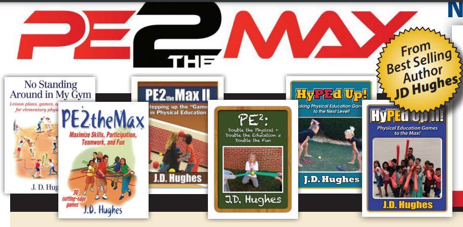 HUGE PE2theMax SALE!!!! All hard copies half off! Choose between No Standing Around in My Gym, PE2theMax I & II, PE², or HyPEd I & II for $15 each or $75 for all 6 plus $5 S&H. Email me with questions or payment options at pe2themax@bellsouth.net 👊