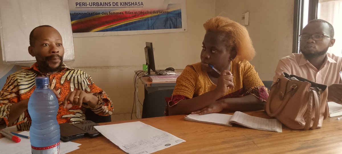 FspdRdc's tweet image. #HappeningNow Mercredi 03/ 04/ 2024 Séance de coaching technique sur l'utilisation efficace des médias sociaux au Bureau de l'ONG @FspdRdc à Kinshasa dans le cadre du projet @VlfCongo avec l'appui des Affaires mondiales Canada et l'accompagnement technique du @CarterCenter .