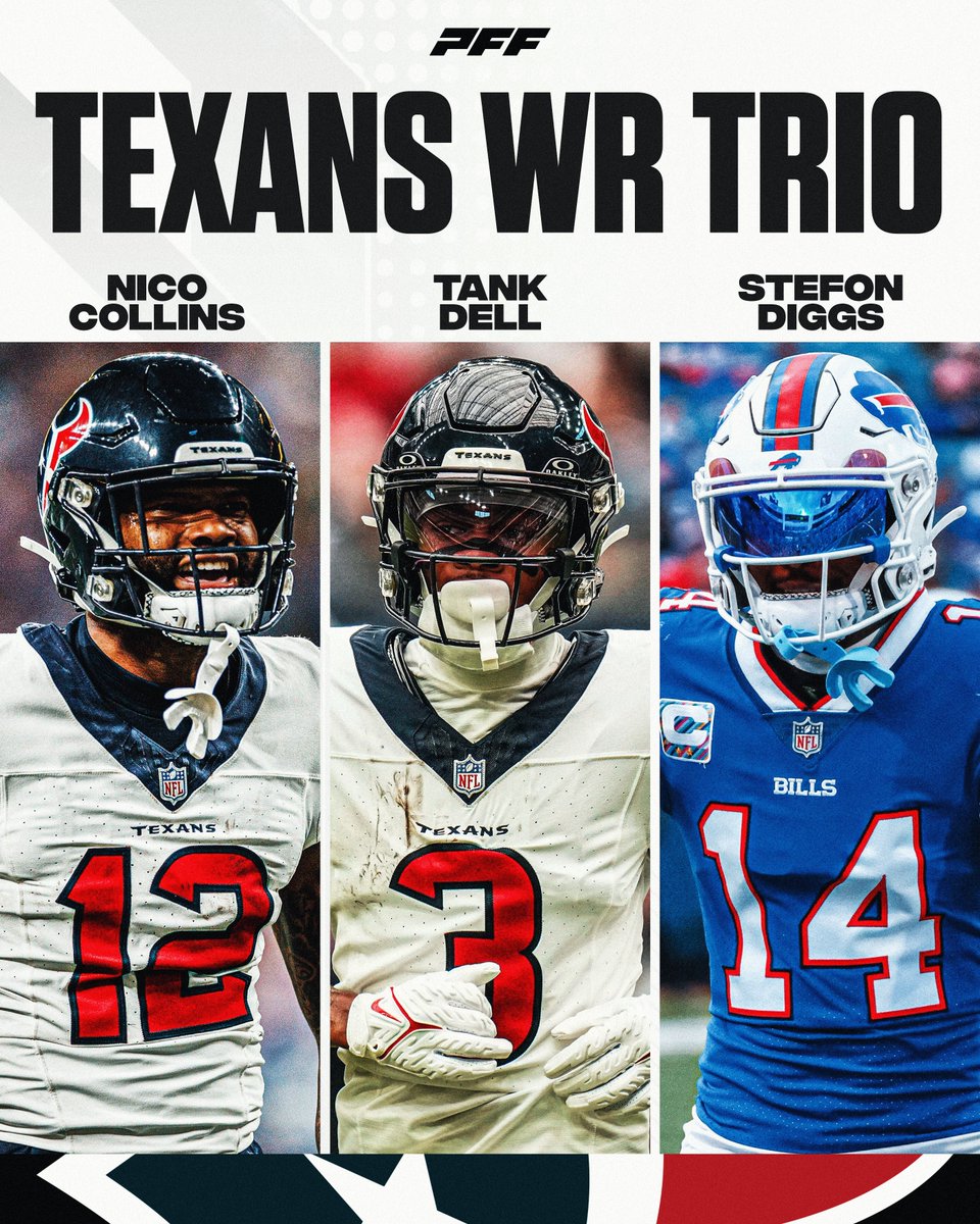 THE TEXANS WR ROOM IS LOADED 🤯
