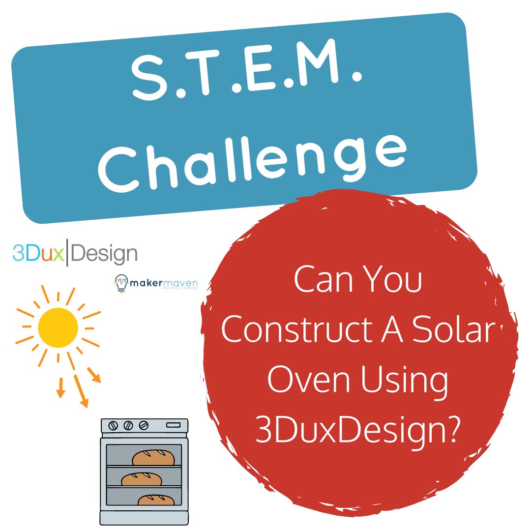 Discover the power of solar energy with your students. Crafted specifically for our STEM and CTE educators, use pieces from the @3Duxdesign kit to design and construct a functional solar oven. Celebrate #EarthDay: ow.ly/wnno50NrFwf. #stem #stemeducation