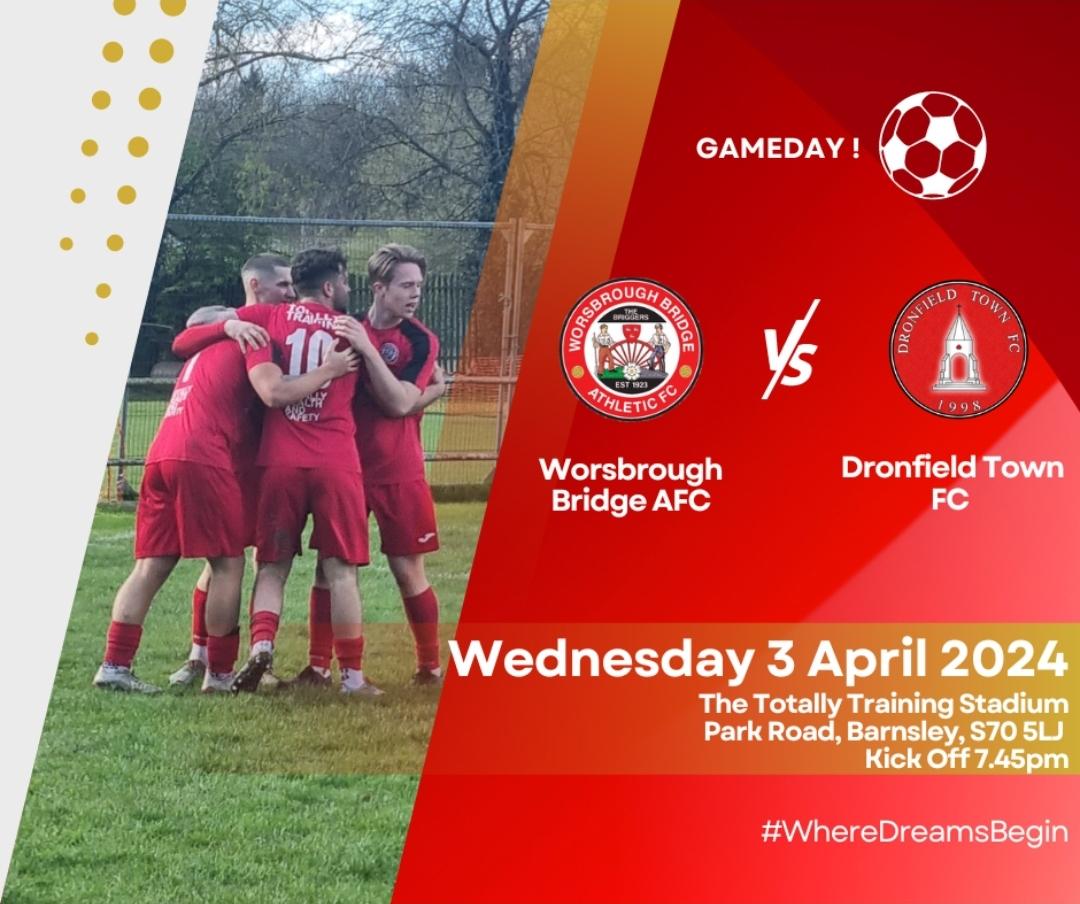 Worsbrough Bridge AFC (@worsbroughbfc) on Twitter photo GAME ON
After a pitch inspection and consultation with the match referee tonight's game against <a href="/DronfieldTownFC/">Dronfield Town FC</a> at the @trainedsocials Stadium is ON.
Get down and support the the Briggers ⚽
Massive effort & thanks to the players & volunteers for helping to get it on. GAME ON
After a pitch inspection and consultation with the match referee tonight's game against <a href="/DronfieldTownFC/">Dronfield Town FC</a> at the @trainedsocials Stadium is ON.
Get down and support the the Briggers ⚽
Massive effort & thanks to the players & volunteers for helping to get it on.