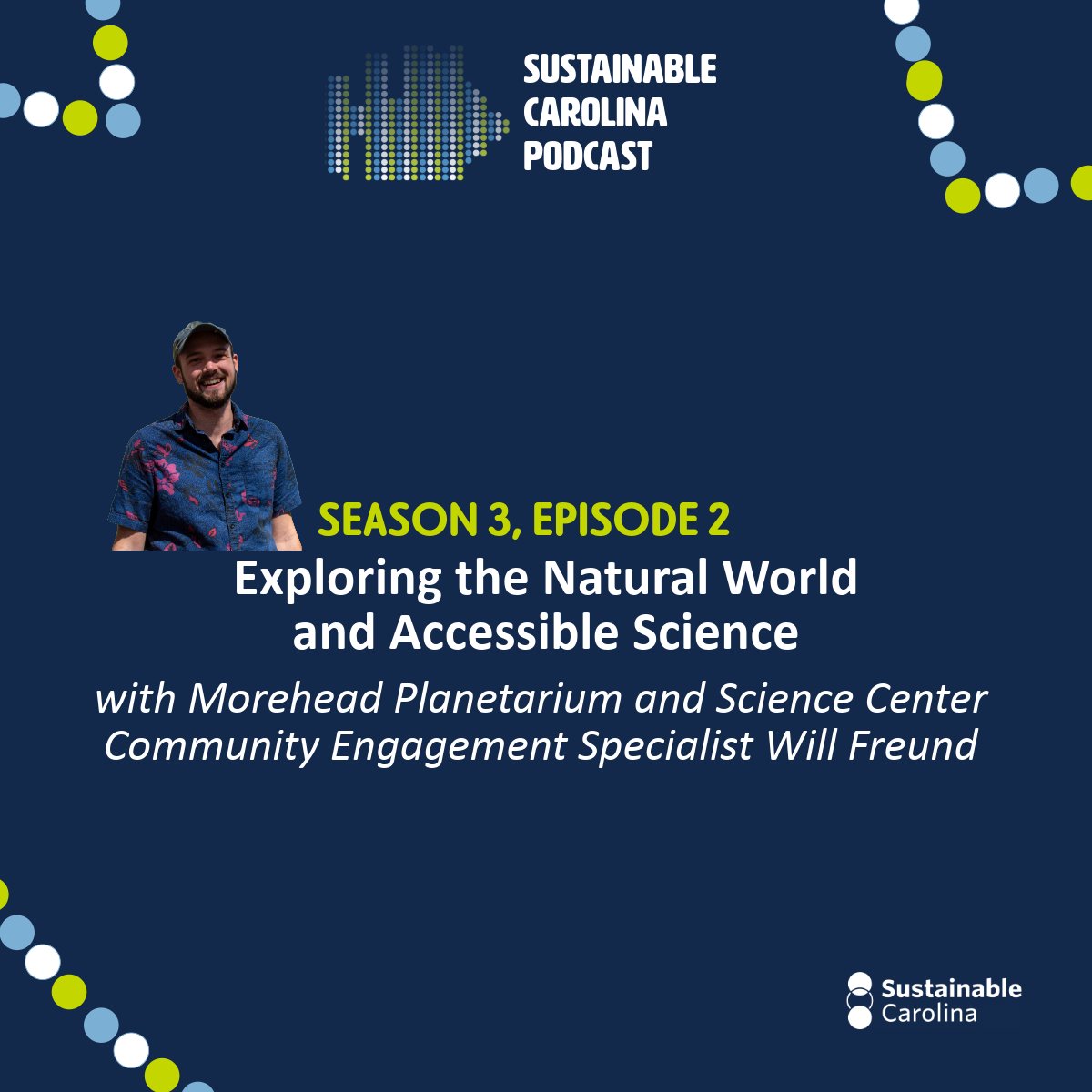 Meet one of the many people who make the #UNCScienceExpo happen every year! We spoke with @moreheadplanet Community Engagement Specialist @FourthFreund on our latest podcast episode. Listen here: open.spotify.com/episode/1SzHGs…