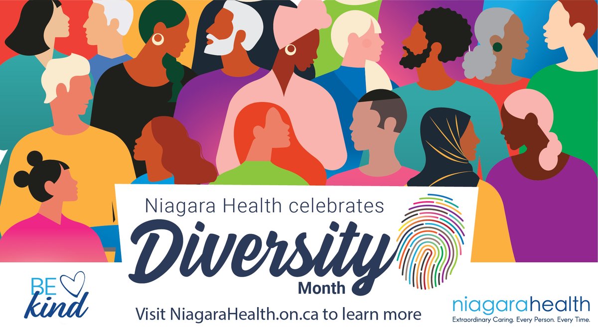 April is Celebrate Diversity Month – a month-long recognition at Niagara Health.

#DiversityMonth provides our team members with a valuable opportunity to recognize and celebrate the rich tapestry of cultures, backgrounds and traditions embedded in our workforce.