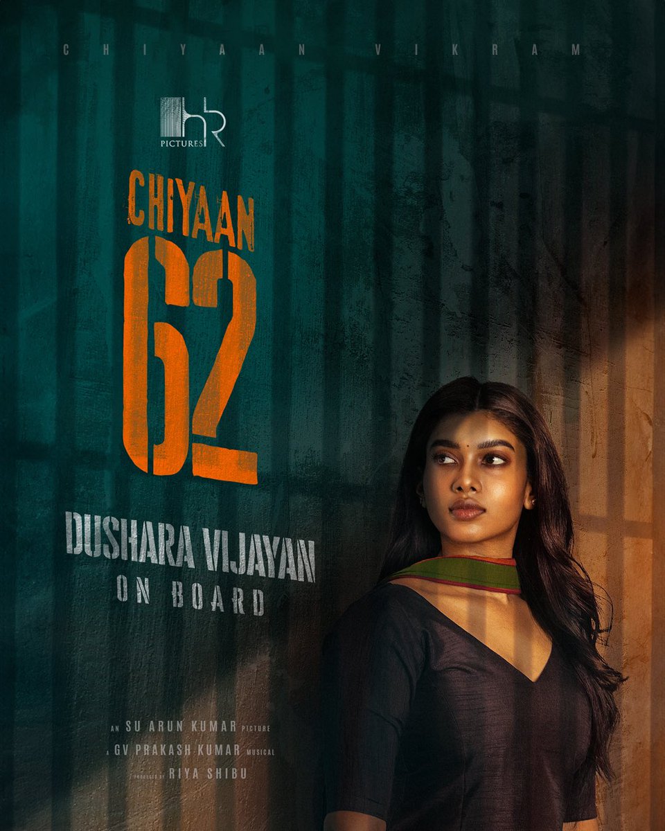 Absolutely buzzing for our @officialdushara’s new journey - It’s going to be off the charts incredible 🔥 Here’s to a successful shoot and an unforgettable experience! 🤗 #TheRouteTalent #DusharaVijayan #Chiyaan62