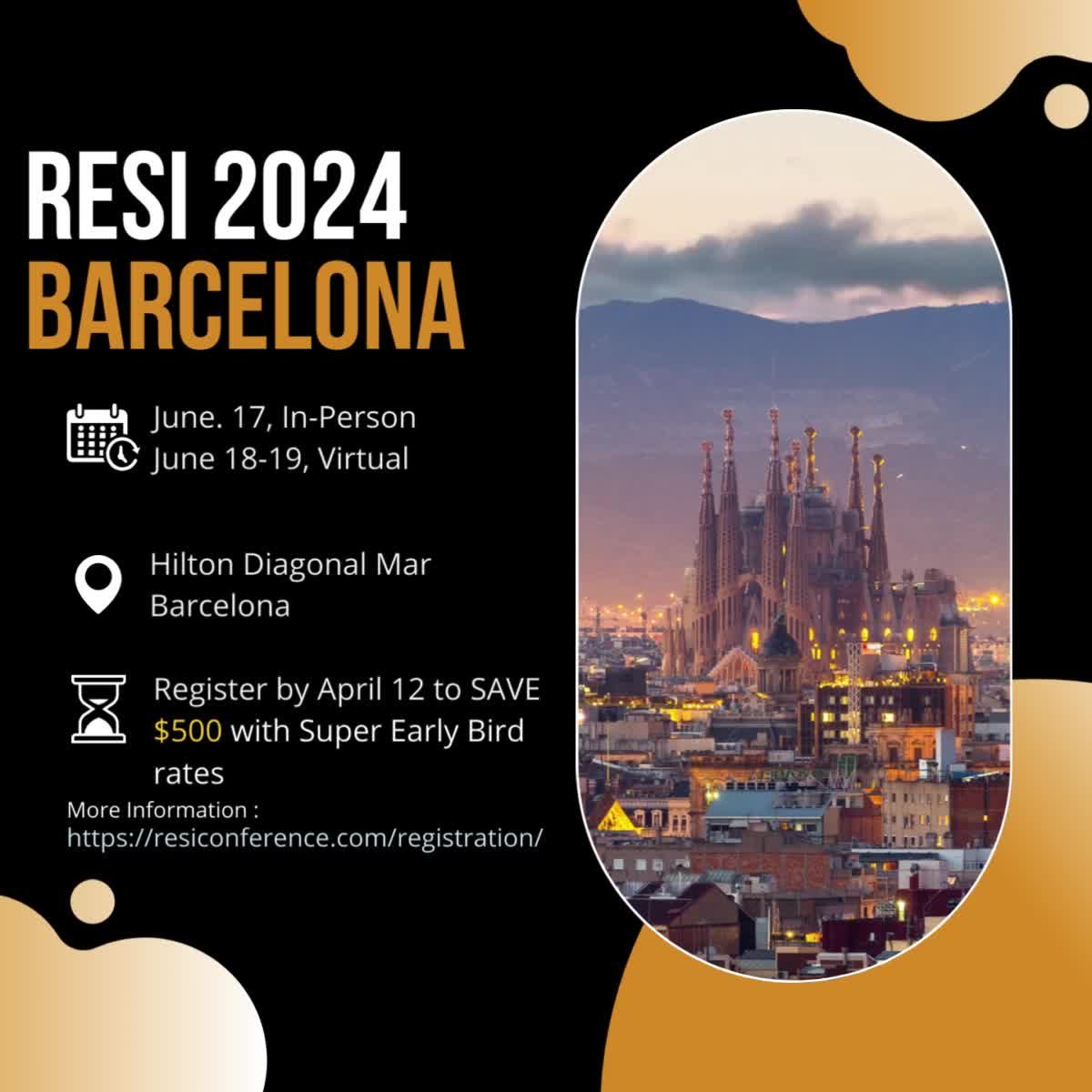 Are you planning to attend #RESIEurope2024 in BCN (June 17-19)? @LSciNation is organizing a series of webinars to help you prepare for the conference and hear from #investor attendees. ➡ TOMORROW at 16H (CET): Startup CEOs Global Partnering Strategy. 🔗tuit.cat/3ebLl