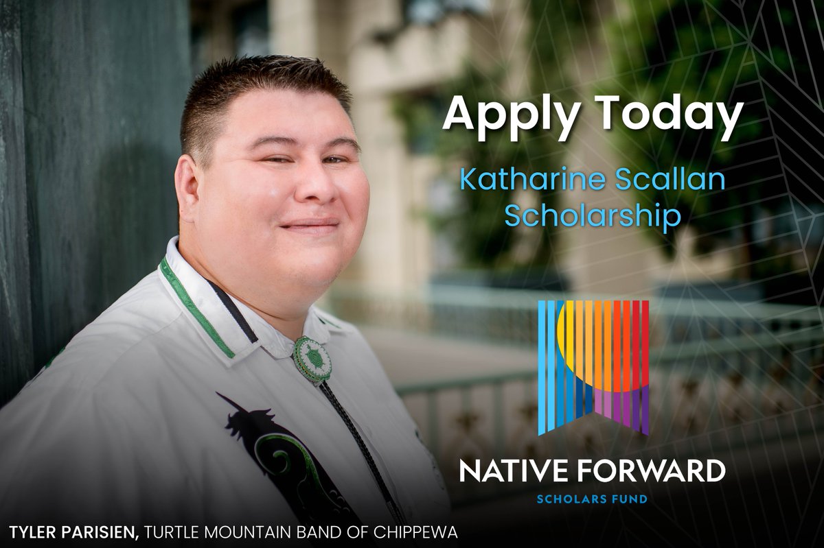 Are you a full-time graduate student? Apply for the Katharine Scallan Scholarship! Apply now → tinyurl.com/yr3zp9ss #nativeforward #nativetwitter