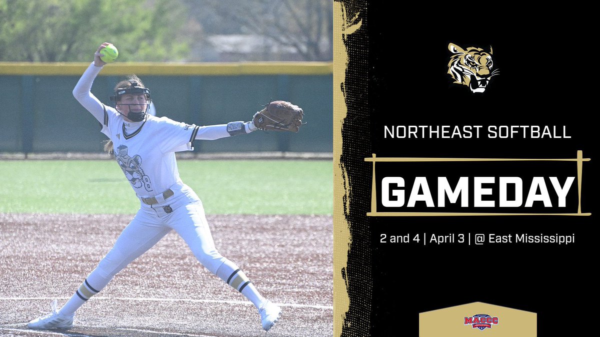 nemccsoftball's tweet photo. Gameday in Scooba! Tigers take on the lions of East Mississippi today starting at 2 pm! #BEATEMCC https://t.co/xFZFRl4Js7