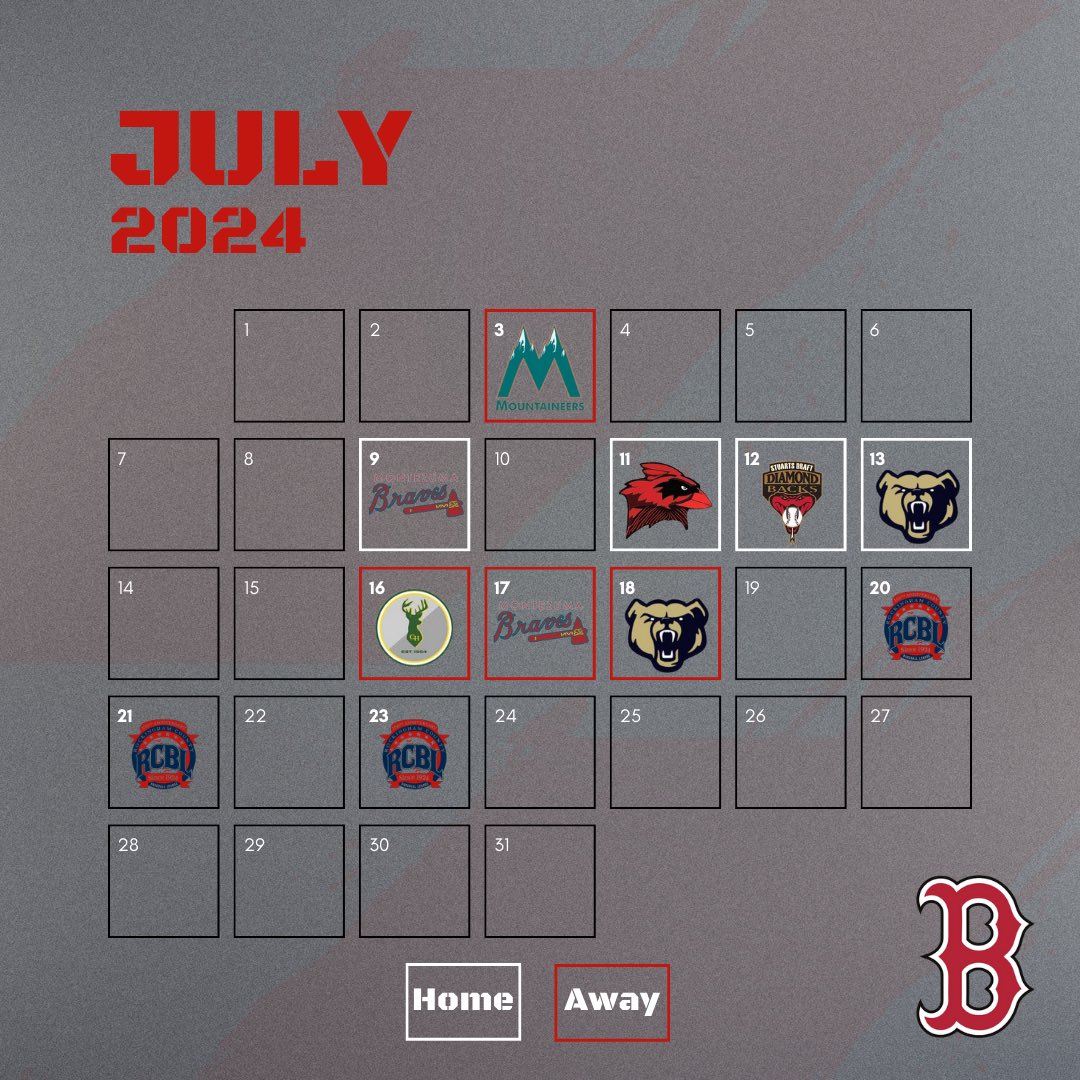BWaterReds's tweet photo. ‼️Your Bridgewater Reds’ 2024 Schedule‼️

We are less than two months away from the 100th year of RCBL baseball! We hope to see you out at the ballpark this summer! https://t.co/snqMhAsV4y