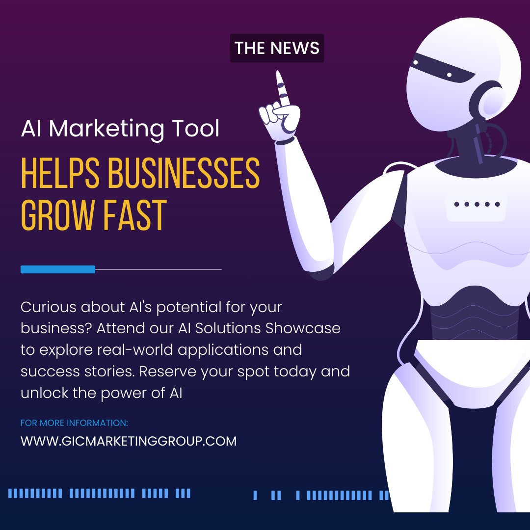 Discover AI's potential for your business firsthand! Join us at our AI Solutions Showcase to explore real-world applications and success stories. Reserve your spot today to unlock the power of AI for your business.
.
.
#ai #smallbusiness #businessoptimization #artificialintellige