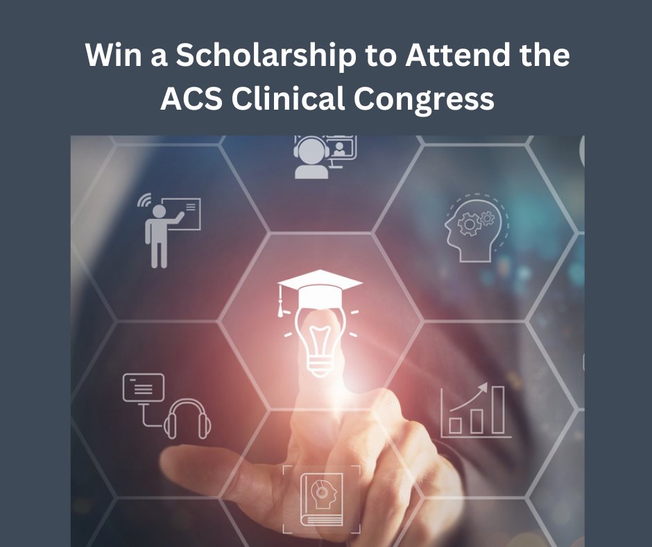 We are pleased to announce the availability of two $2,500 scholarships for two members to attend the 2024 Clinical Congress in San Francisco! This award will be a competition among our members. Get all the details at bit.ly/3PIZeY4. #TNACS