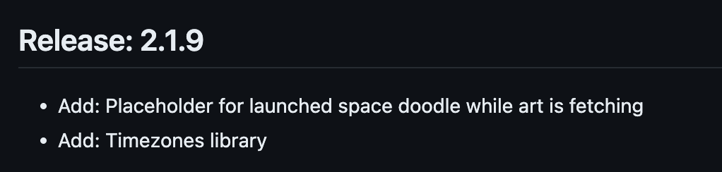 FR3NCHL0AF's tweet photo. Release 2.1.9 #DoodlesReleaseNotes https://t.co/RMlmpVx1WH