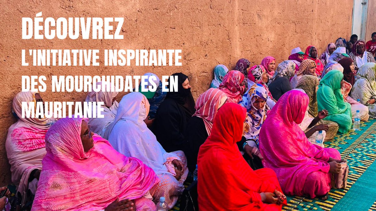 Découvrez l'initiative inspirante des Mourchidates en Mauritanie, un réseau de femmes religieuses leaders qui travaillent à prévenir l'extrémisme violent dans leurs communautés. la vidéo👉🏽youtu.be/kc8GNn_aAq4 #Mauritanie #Sahel #leadership